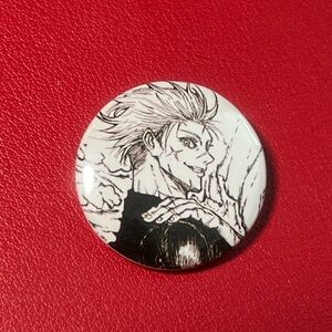 Custom Gojo Satoru Jujutsu Kaisen (JJK) Can Badge Pin